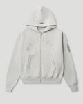 Generals Oversized Zip Hoodie Nimbus Cloud